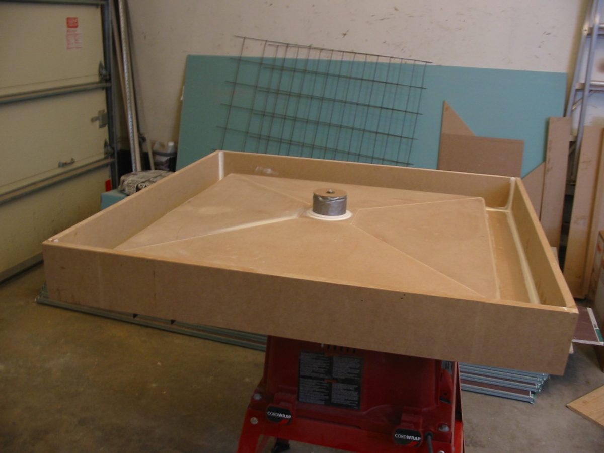 How to Make a Concrete Shower Base House to Home