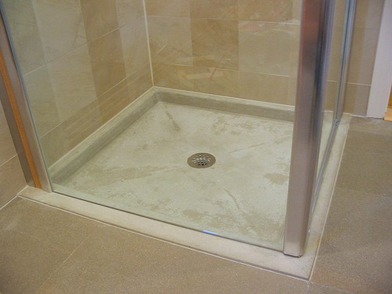 How to Make a Concrete Shower Base House to Home
